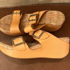 Great platform cork sandal- super cute!